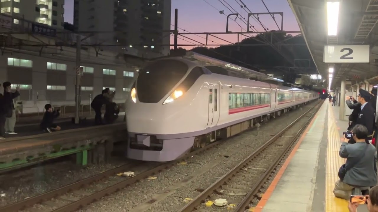 違った形で中央線高尾まで初入線！ E657系 常磐高尾号日立行 高尾発車シーン 臨9021M