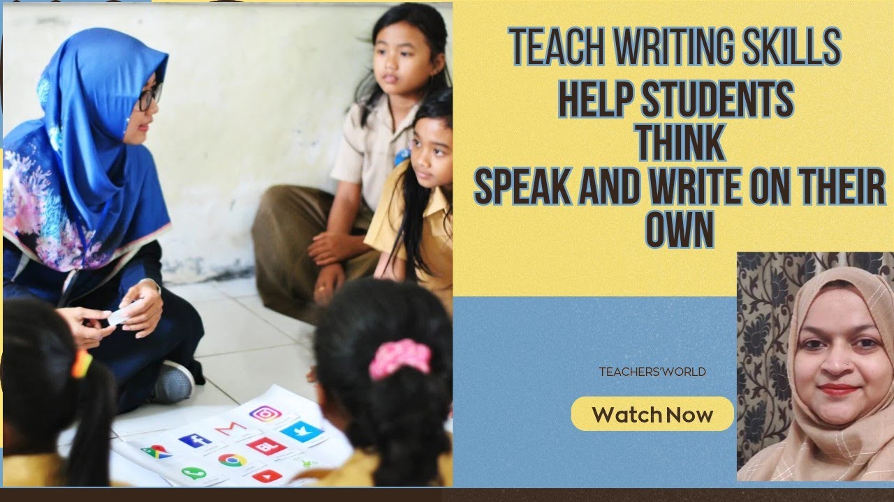 “Stop Teaching Answers: Teach Students to Think & Express Themselves| #writingabilities#thinking