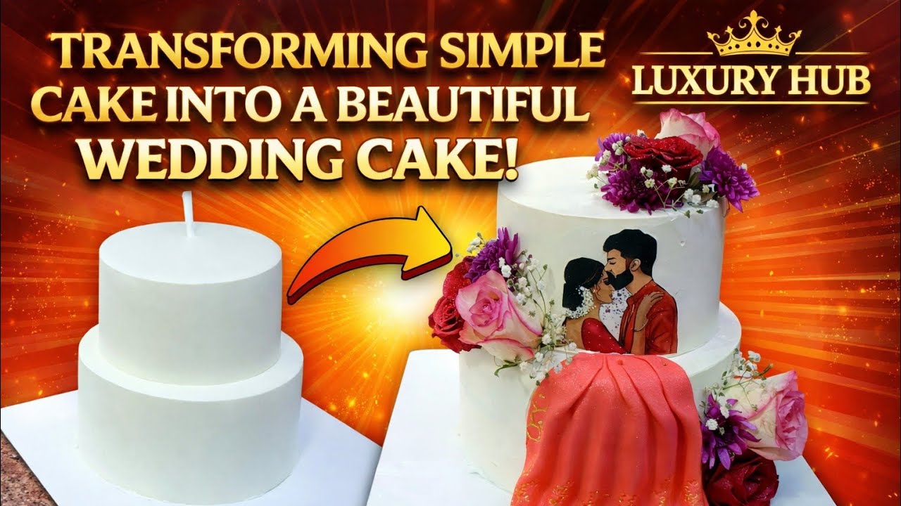 Aise Banta Hai Wedding Cake | This is how a wedding cake is made