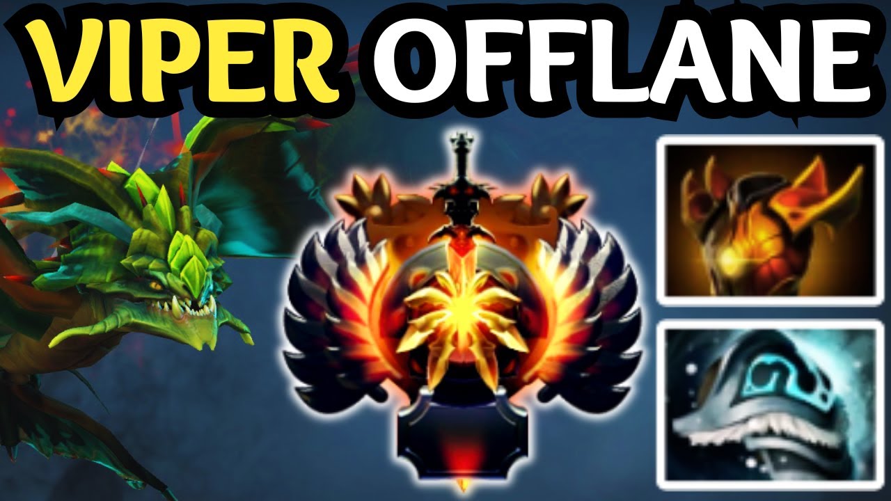 🔥 HOW TO PLAY VIPER OFFLANE POISON POISON | DOTA 2 🔥