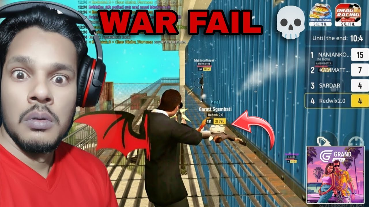 First Family War Gone Wrong 😱 I Killed My Own Teammates | Grand Mobile