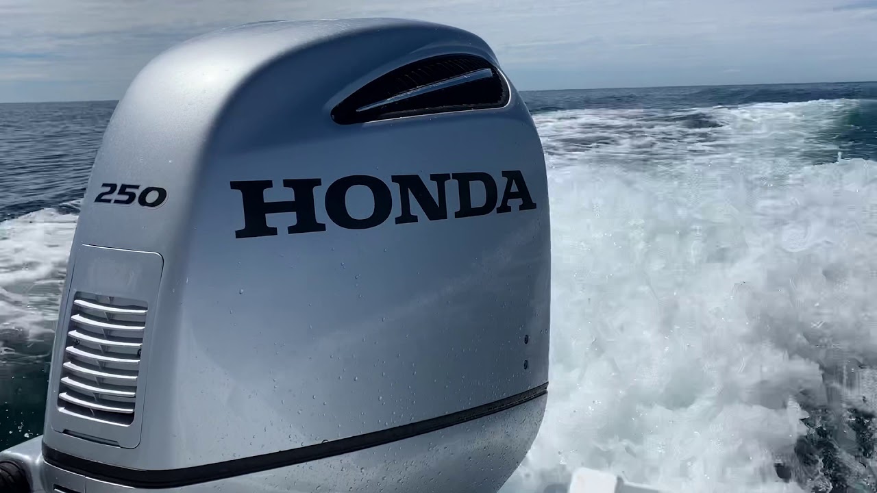 honda outboard test new BF250