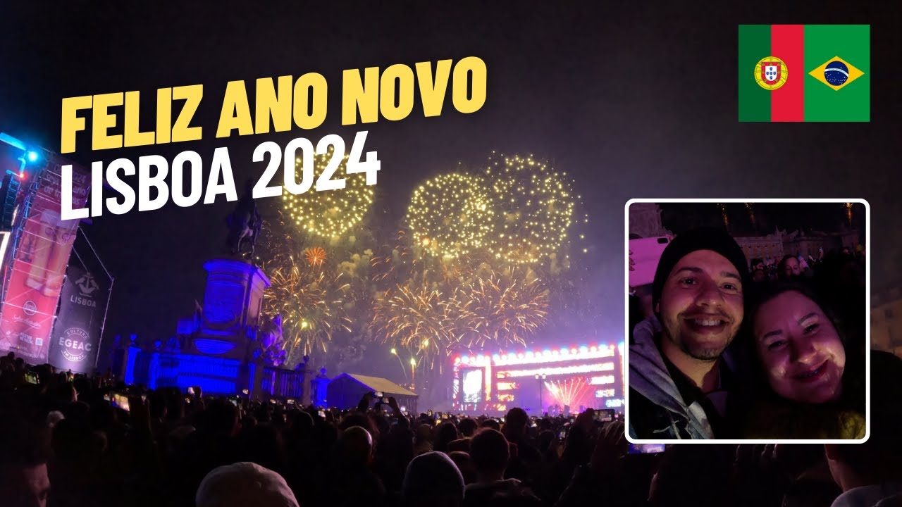 Feliz Ano Novo, Lisboa 2024! #Portugal #FelizAnoNovoLisboa #Lisboa2024
