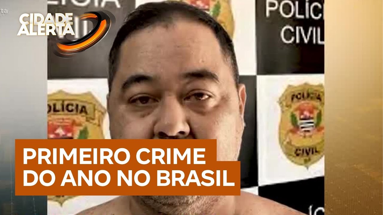 Homem que cometeu o primeiro crime do Brasil em 2025 é preso no Rio de Janeiro