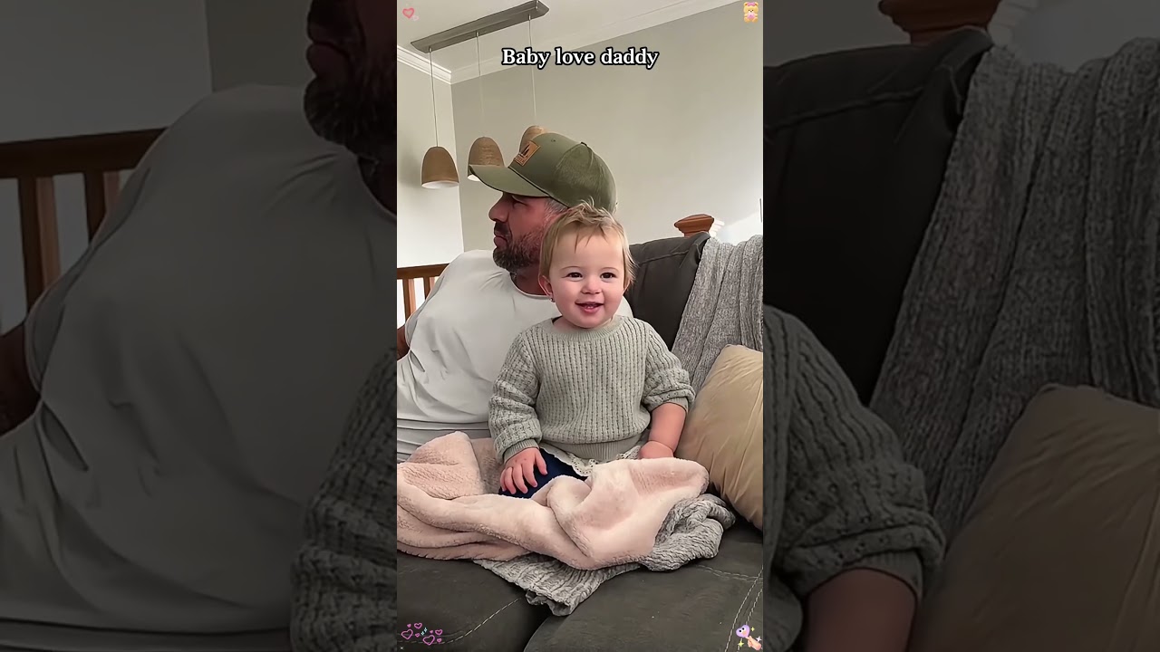 Baby love daddy 🥰🥰🥰#baby #dad #love #truelove #lovestory #daddysgirl #daddysboy #babiesoftiktok
