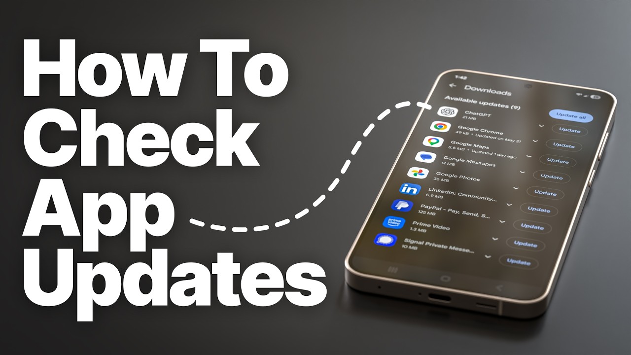 How to Check for App Updates on Android (Update All Apps at Once)
