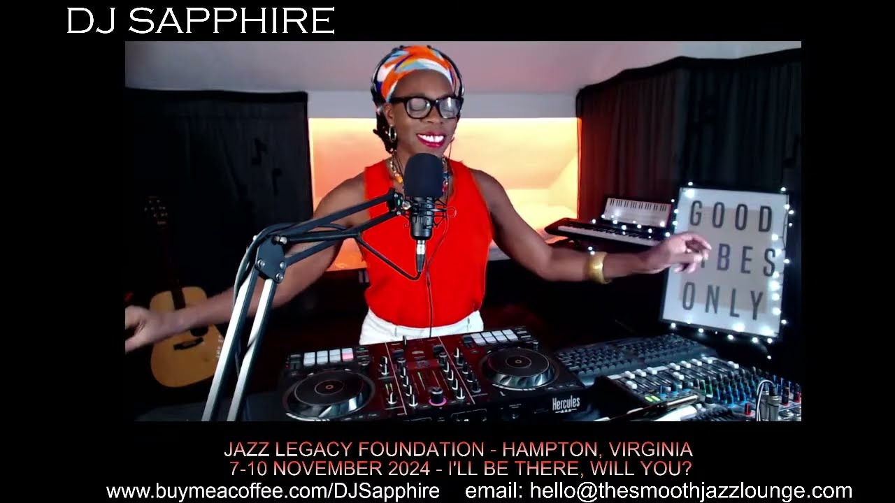Smooth Jazz and Soul with DJ Sapphire on 17 June 2024