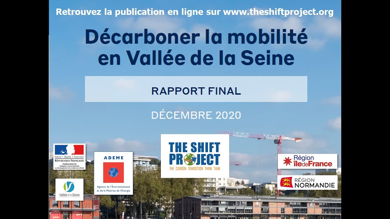 Présentation : Décarboner la mobilité en Vallée de la Seine - Île-de-France (10/12/2020)