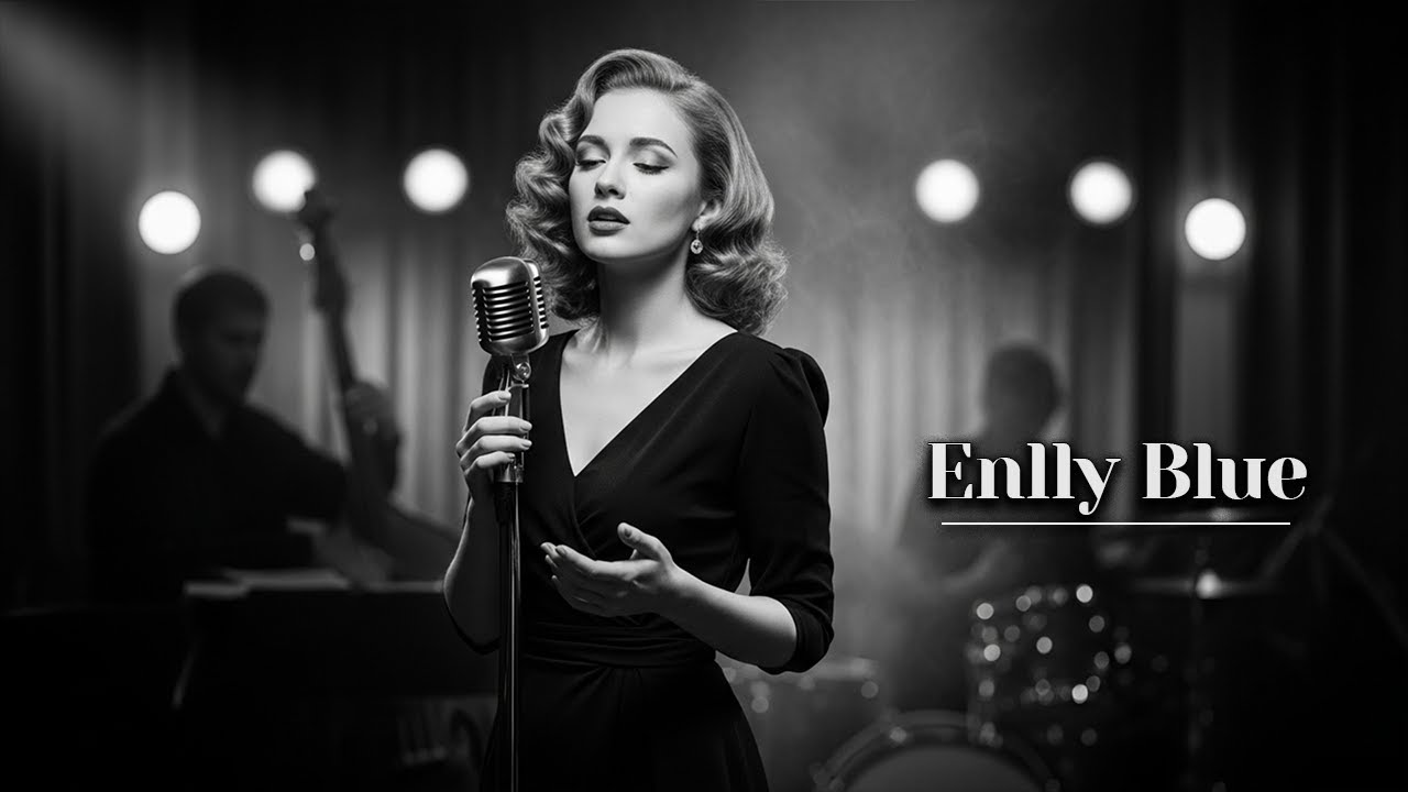 Enlly Blue - Firelight & Whiskey | Soul Blues Groove (Retro Club Jam, 1950s Bar Blues Style)