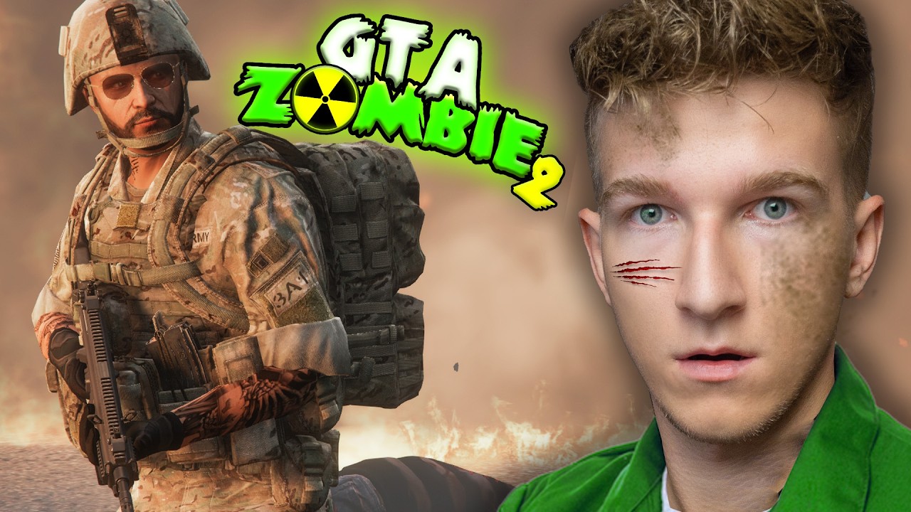 GTA V ZOMBIE 2 #1 - WOJSKO NISZCZY LUDZKOŚĆ☢️