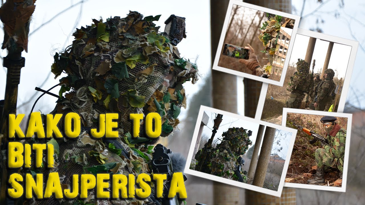 KAKO JE TO BITI SNAJPERISA? #airsoft #srbija