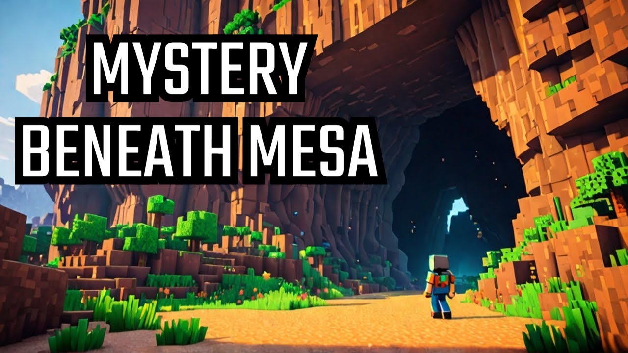 The Old Lady goes Adventuring:  What’s Hiding Under This Mesa in Minecraft?