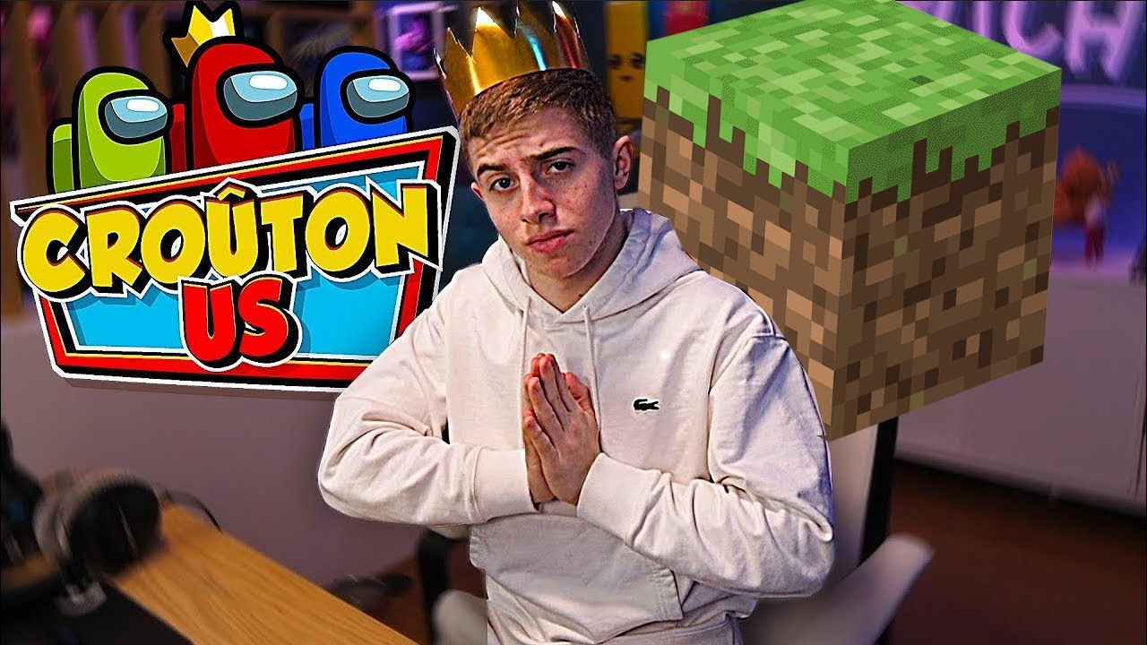 🔴 LIVE MICHOU CROÛTON US ! (Among Us mais avec des mods)