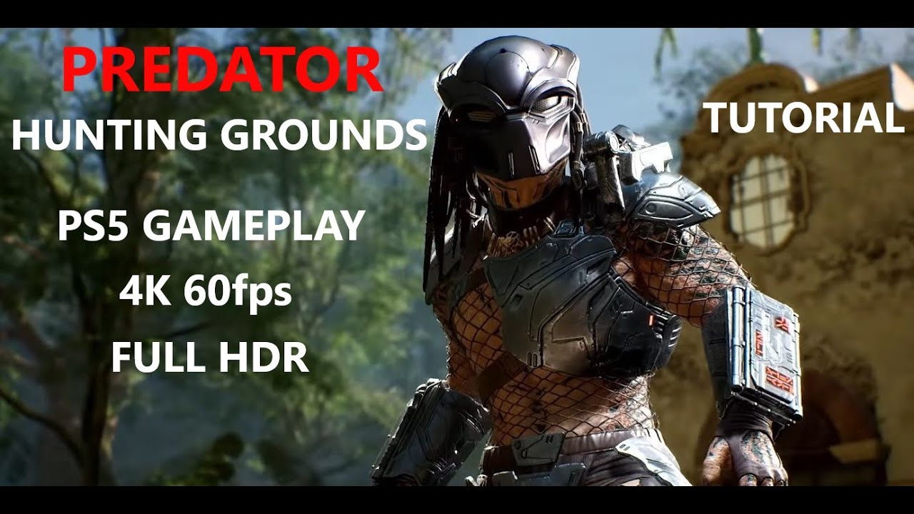 PREDATOR HUNTING GROUNDS Walkthrough Gameplay Tutorial - INTRO (FULL GAME) PS5 Gameplay 4K 60fps