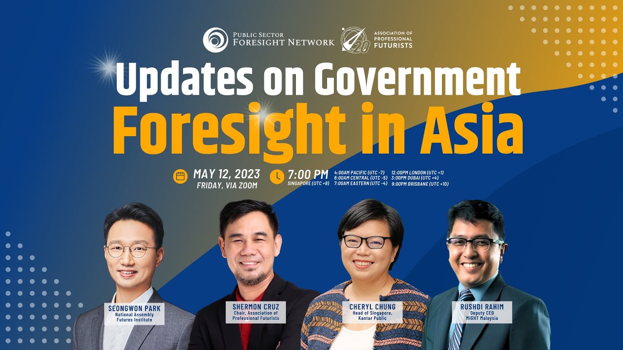 Updates on Government Foresight in Asia