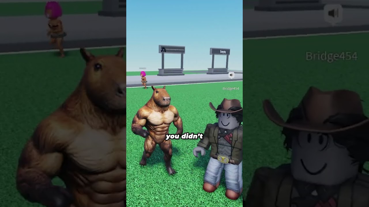 Trolling Roblox as a Southern Capybara