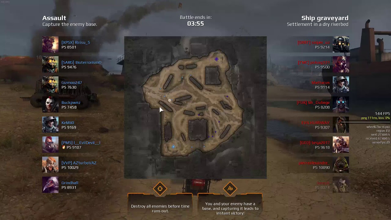 Crossout - Hover Spectre Build - Game 7
