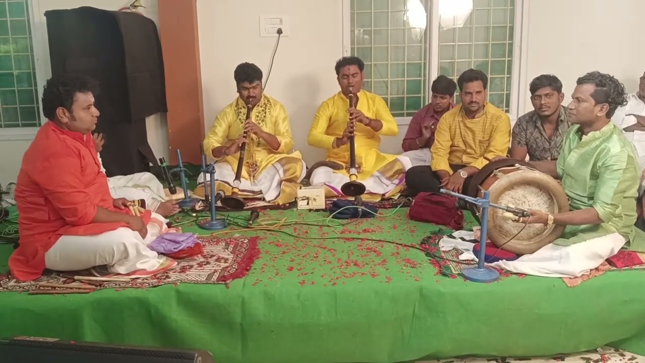 శ్రీ కాళహస్తి. గోపీనాథ్ గారు డోలు విద్వాంసులు 