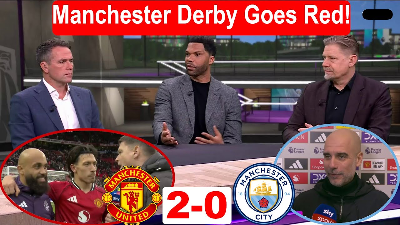 Manchester United vs Manchester City 2-0 | Carrick's Dream Start Stun City: Post Match Analysis.