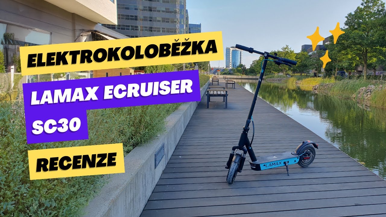 🛴 LAMAX eCruiser SC30: Pohodlná a cenově dostupná elektrokoloběžka do města!