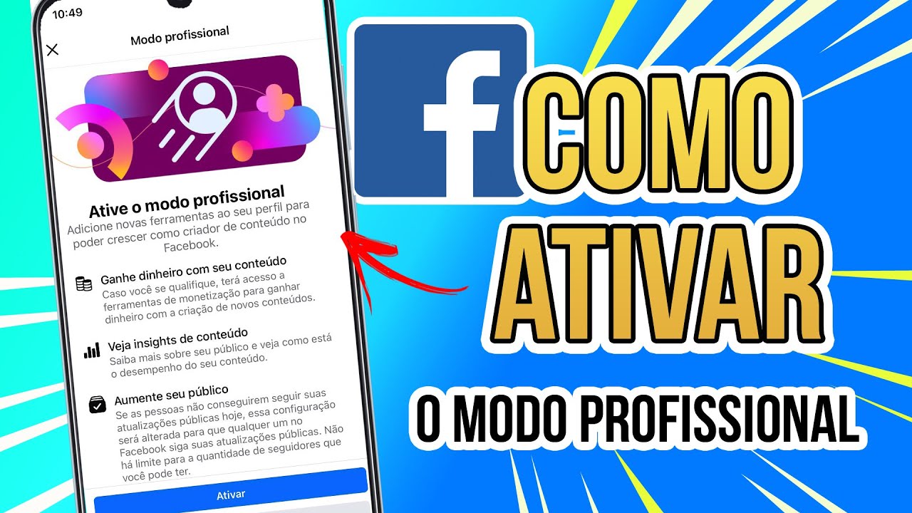 🚀 COMO ATIVAR O MODO PROFISSIONAL NO FACEBOOK