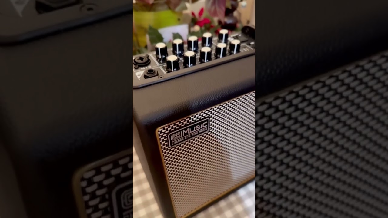 Unboxing a small Acoustic Guitar Amplifier, 30 Watt Bluetooth Speaker Rechargeable 