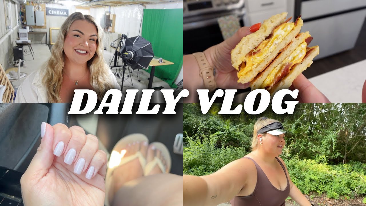 Weight Loss Update, Neutral Mani Pedi + Bringing Back the Podcast! | Day in My Life Vlog