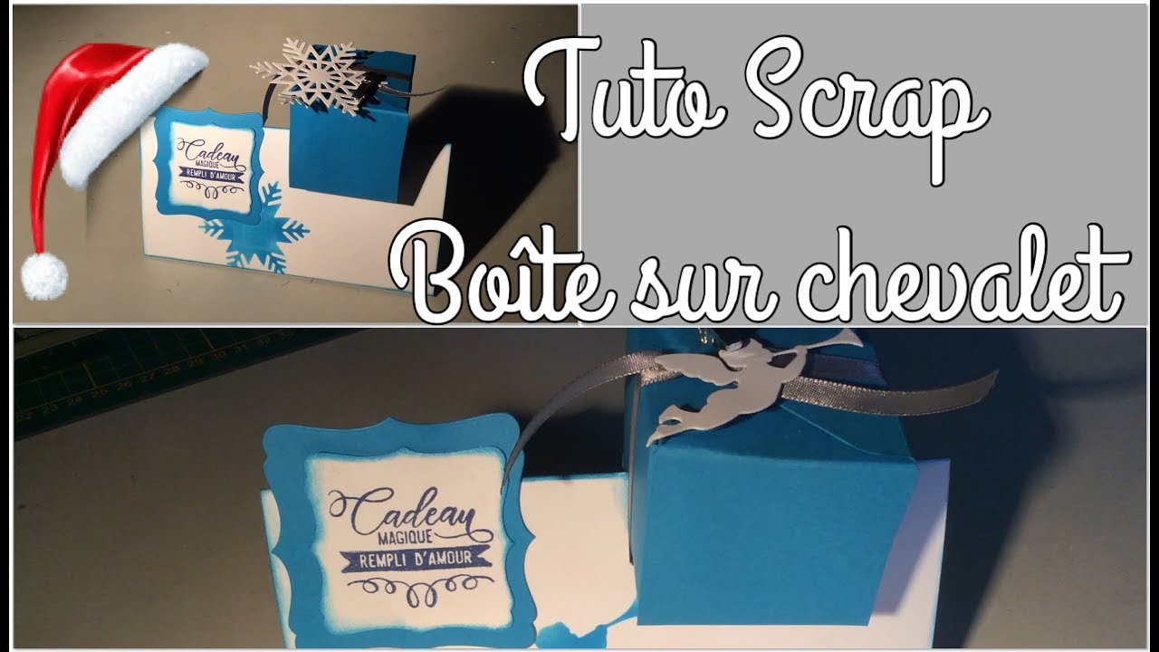Tuto Scrap - Idée de boite posée sur chevalet #51