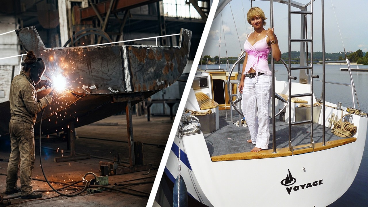 DIY Steel Yacht Construction | Complete Build Process Revealed