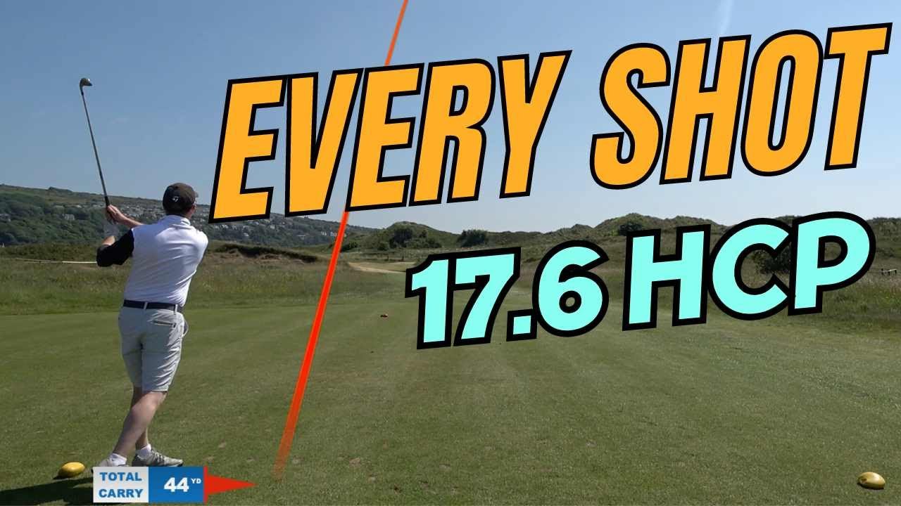 Royal St Davids Golf Club - Back 9 every shot 17 HCP player