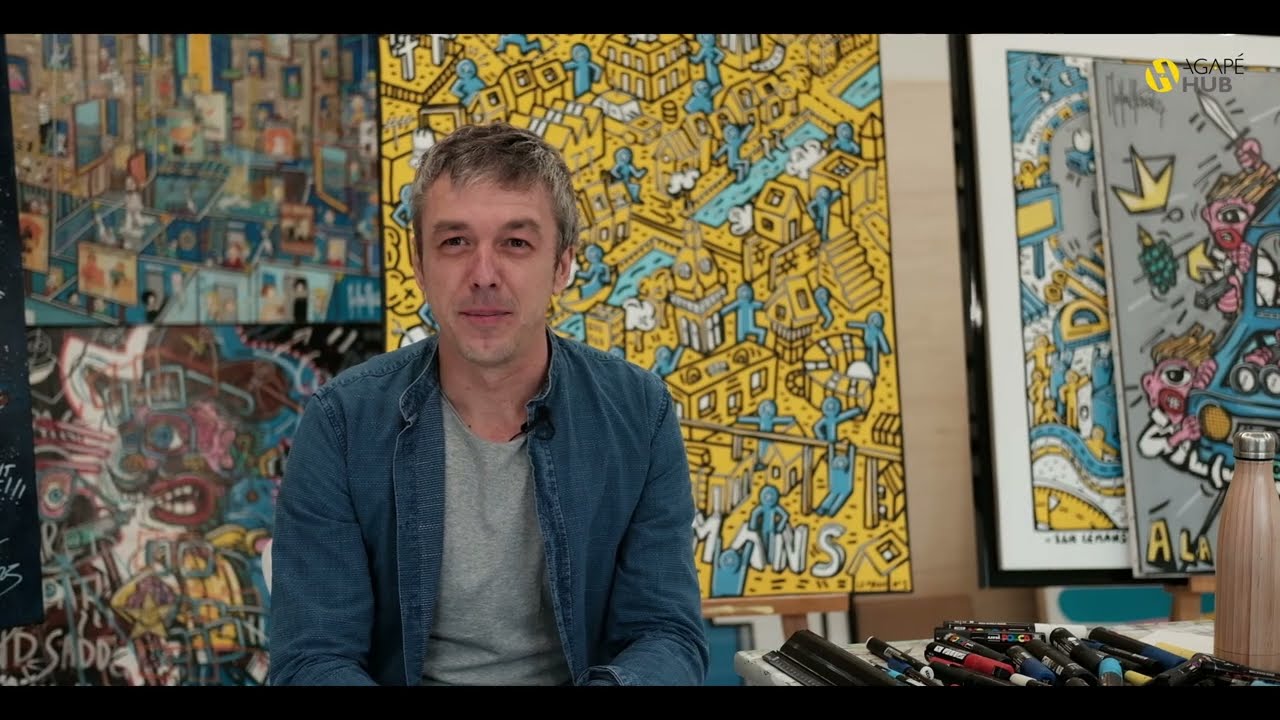 [ Portrait d'artiste ] Michael portrait, peintre architecte