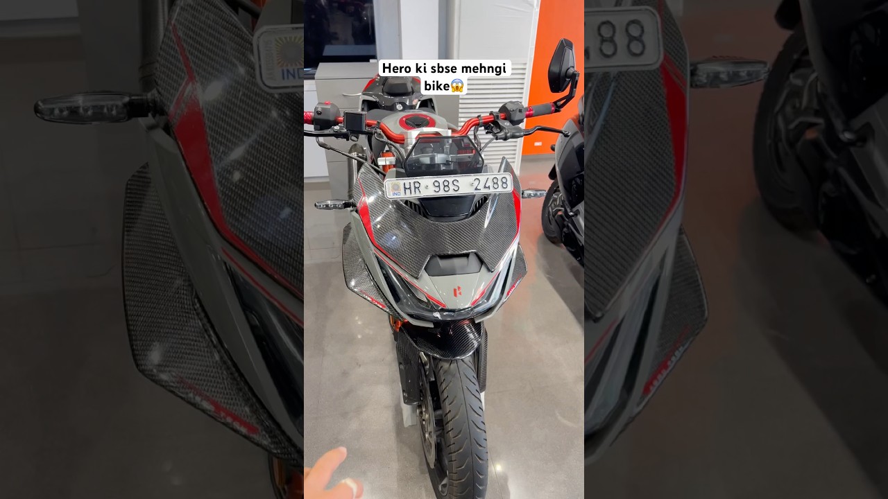 Hero's most expensive bike😱 #trending #shortsvideo #ytshorts #viralvideo