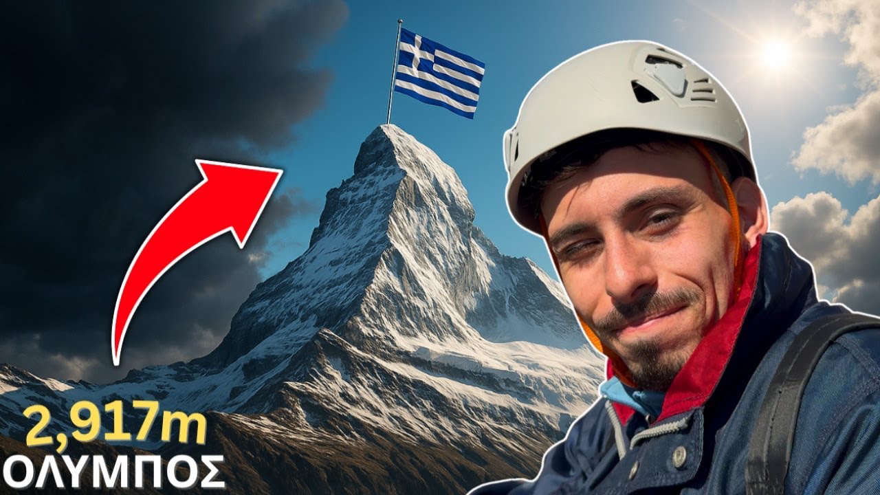 Το πιο ΕΠΙΚΙΝΔΥΝΟ πράγμα που έχω κάνει ποτέ 😳 Σκαρφάλωσα στον Όλυμπο!