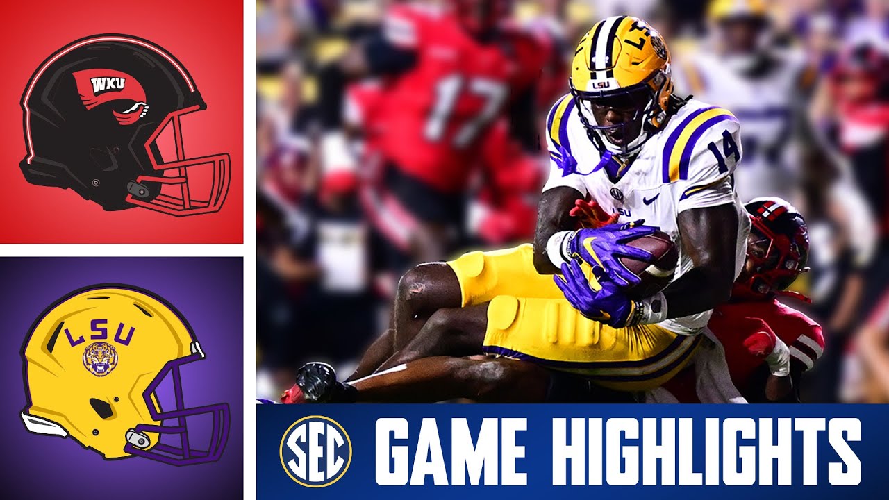 WKU Hilltoppers at LSU Tigers | Game Highlights | 2025 SEC Football