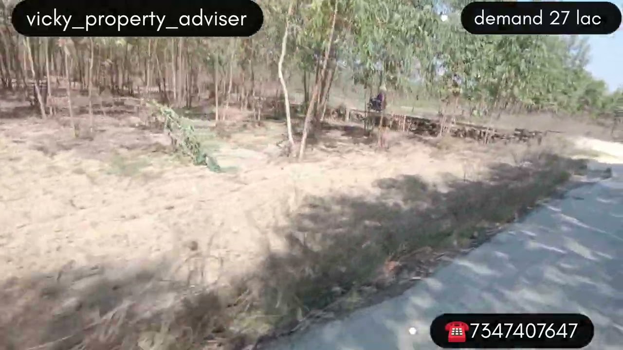 30 Acre land for sale standard size
