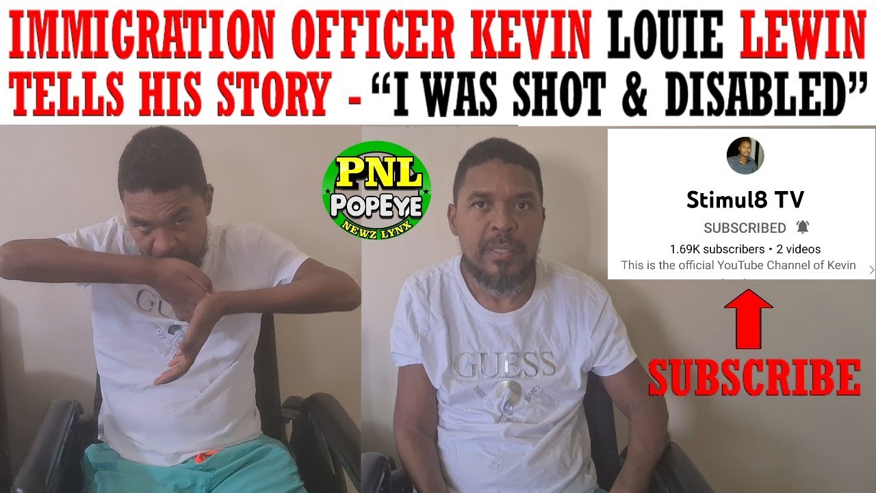Immigration Officer Kevin Lewin share his Story - This is what a hoodlum did, now he is DISABLED