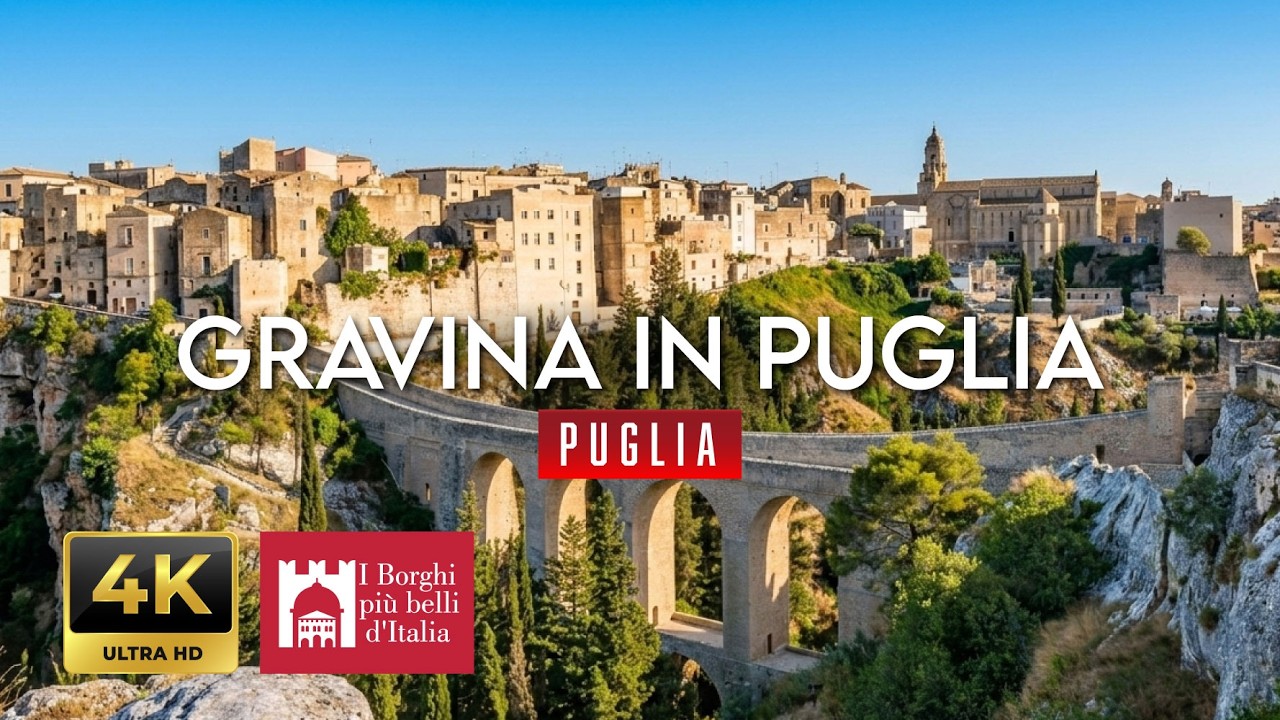 Paese Mio | GRAVINA IN PUGLIA: Il Fascino del Ponte Acquedotto e il Borgo Antico 4K