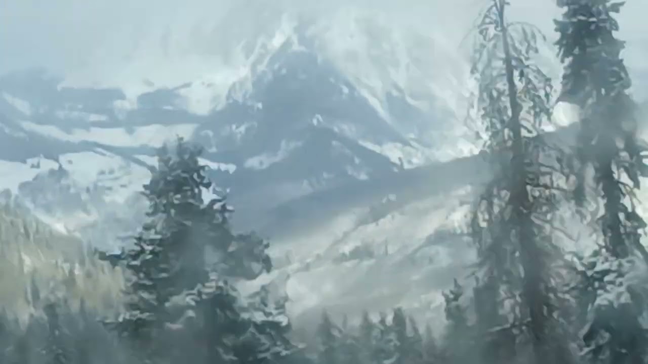 Driving thru Rocky Mountains IN Colorado by Vail.