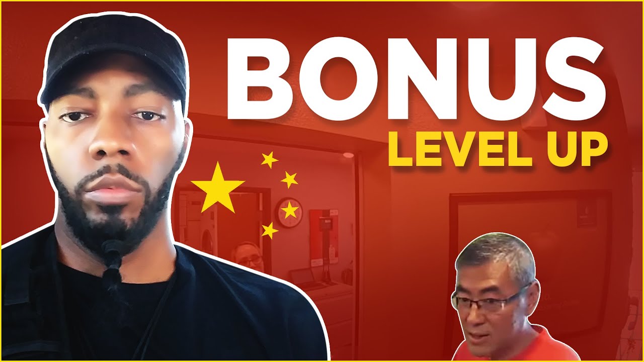 Black Man Translates For Chinese Couple in Hotel ((BONUS LEVEL UP))