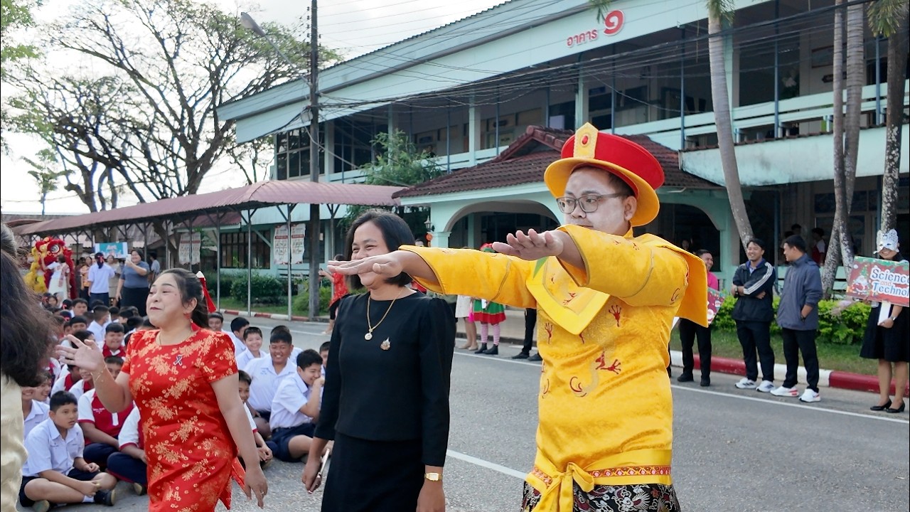 กิจกรรม National Festival กลุ่มสาระการเรียนรู้ภาษาต่างประเทศ โรงเรียนห้วยยอด