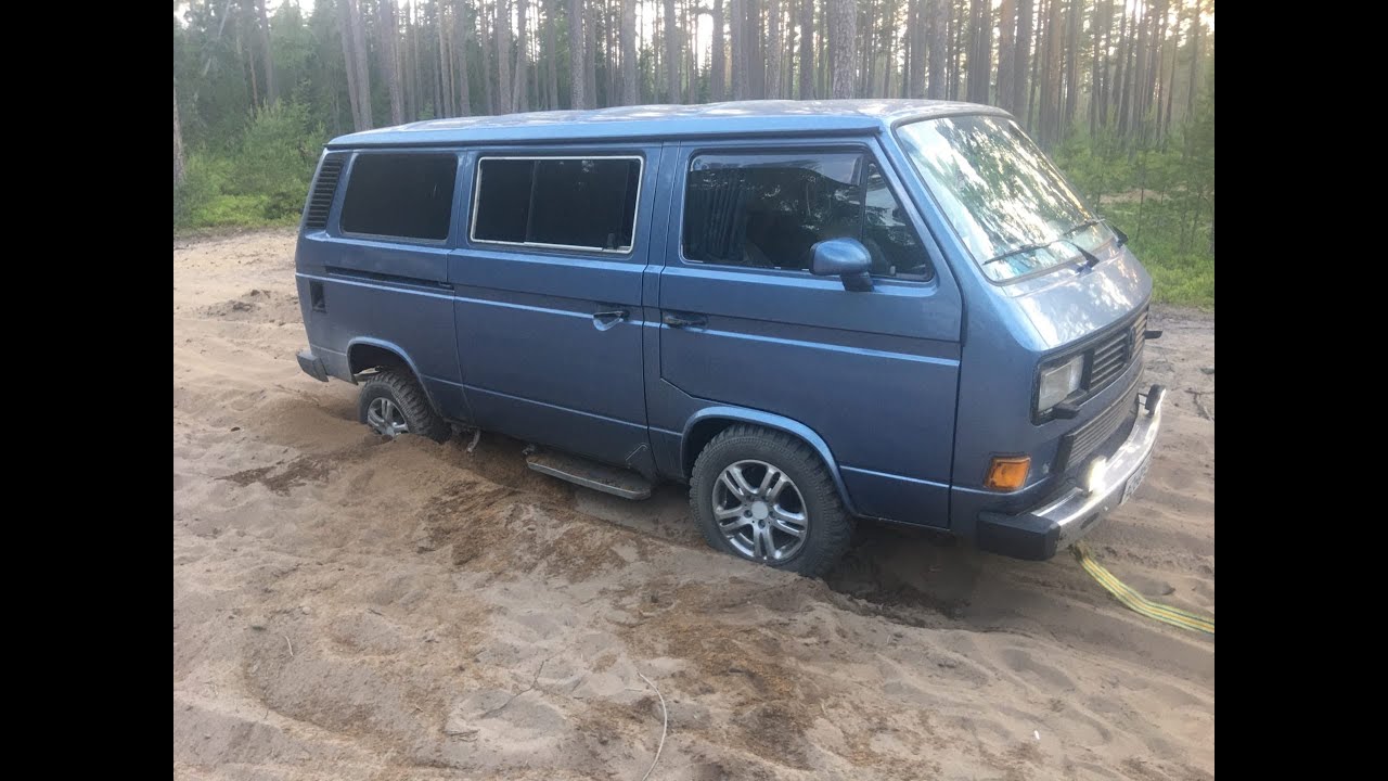 Свап передней синхро подвески в Volkswagen Caravelle T3