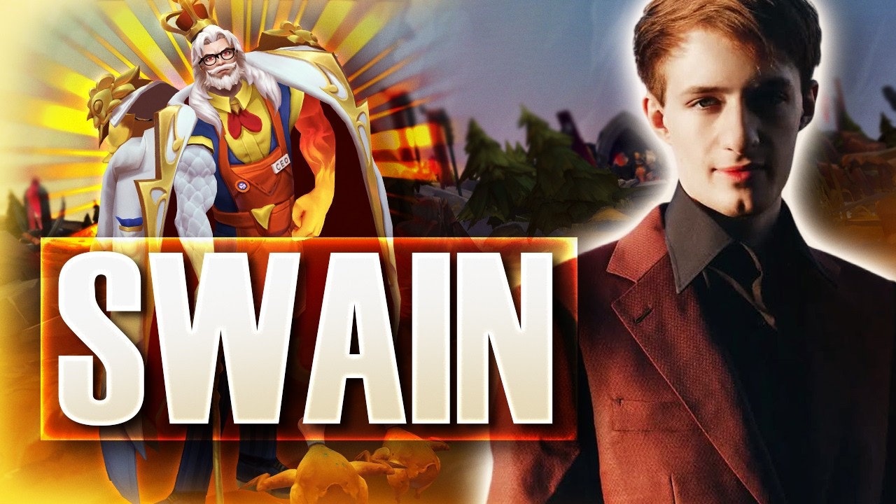 IN SPOTS LIKE THESE SWAIN MID IS A MONSTER 🐔