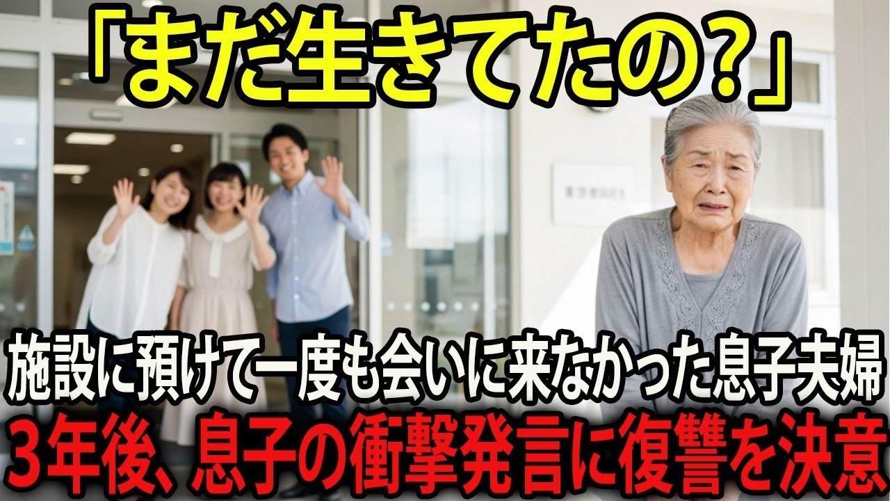 「まだくたばってないのか 」母を3年間放置した息子夫婦は知らなかった、母がひそかに動いていたことを