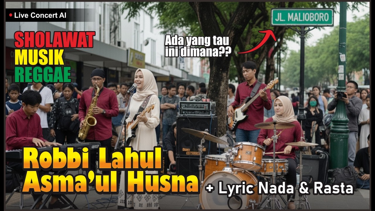 Sholawat Reggae - Robbi Lahul Asma'ul Husna Viral || Nada Dan Rasta