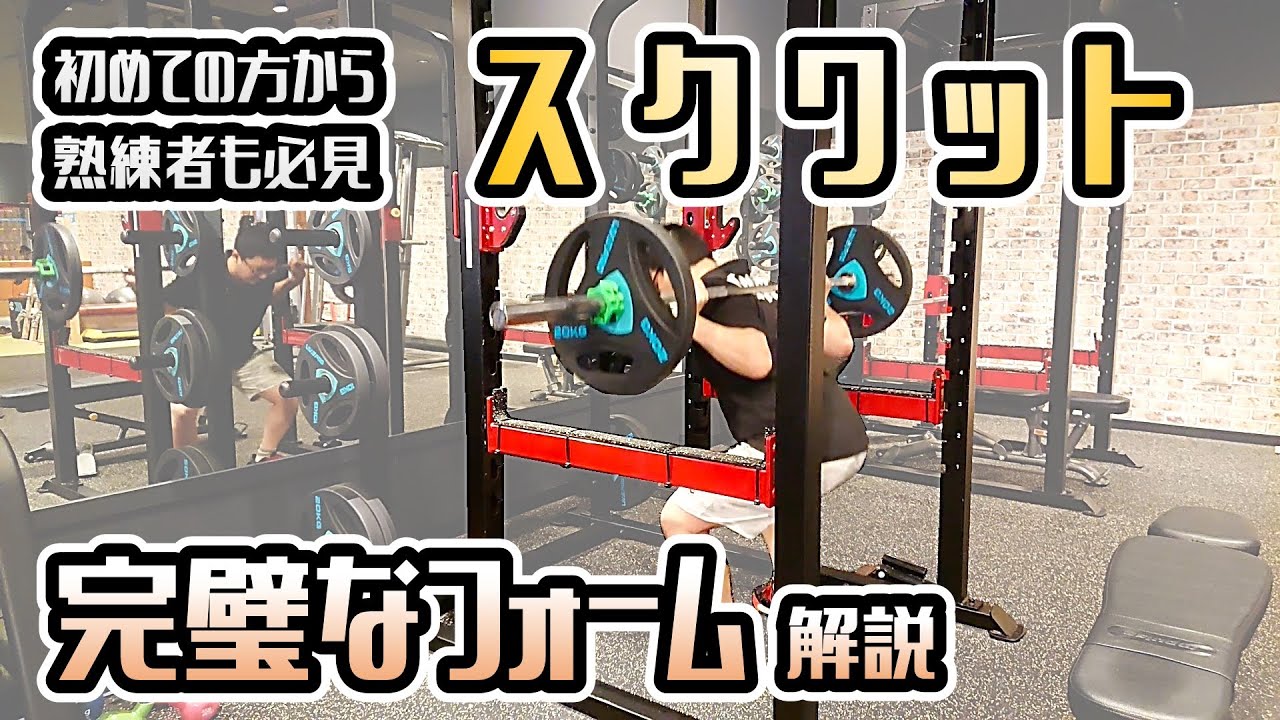 【筋トレ初心者から熟練者まで】最強種目！バーベル・スクワットを解説【佐野市の24時間ジム：AEGYM】