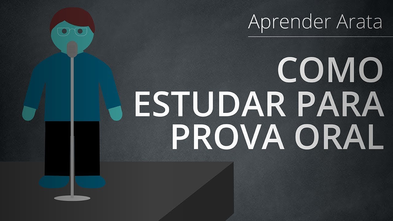 Como estudar para prova oral | Aprender Arata 15