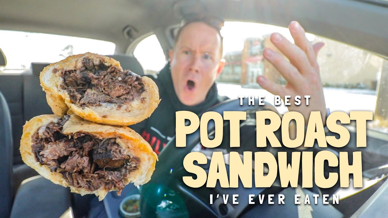 This Pot Roast Sandwich just cracked my 