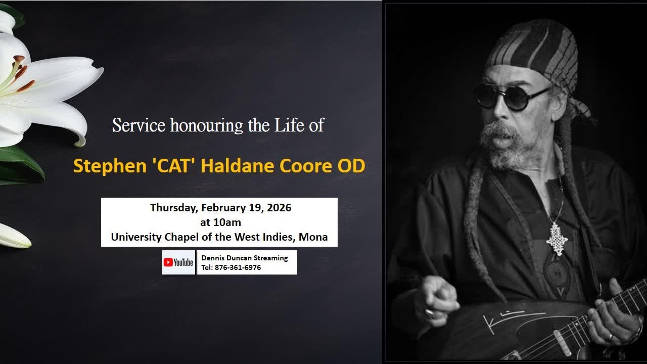 Service honouring the Life of Stephen 'CAT' Haldane Coore OD