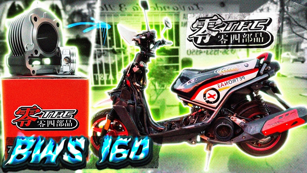 KIT 160 PARA BWS 125 (MEJOR DESEMPEÑO PARA TU SCOOTER 🚀) || EL RONY