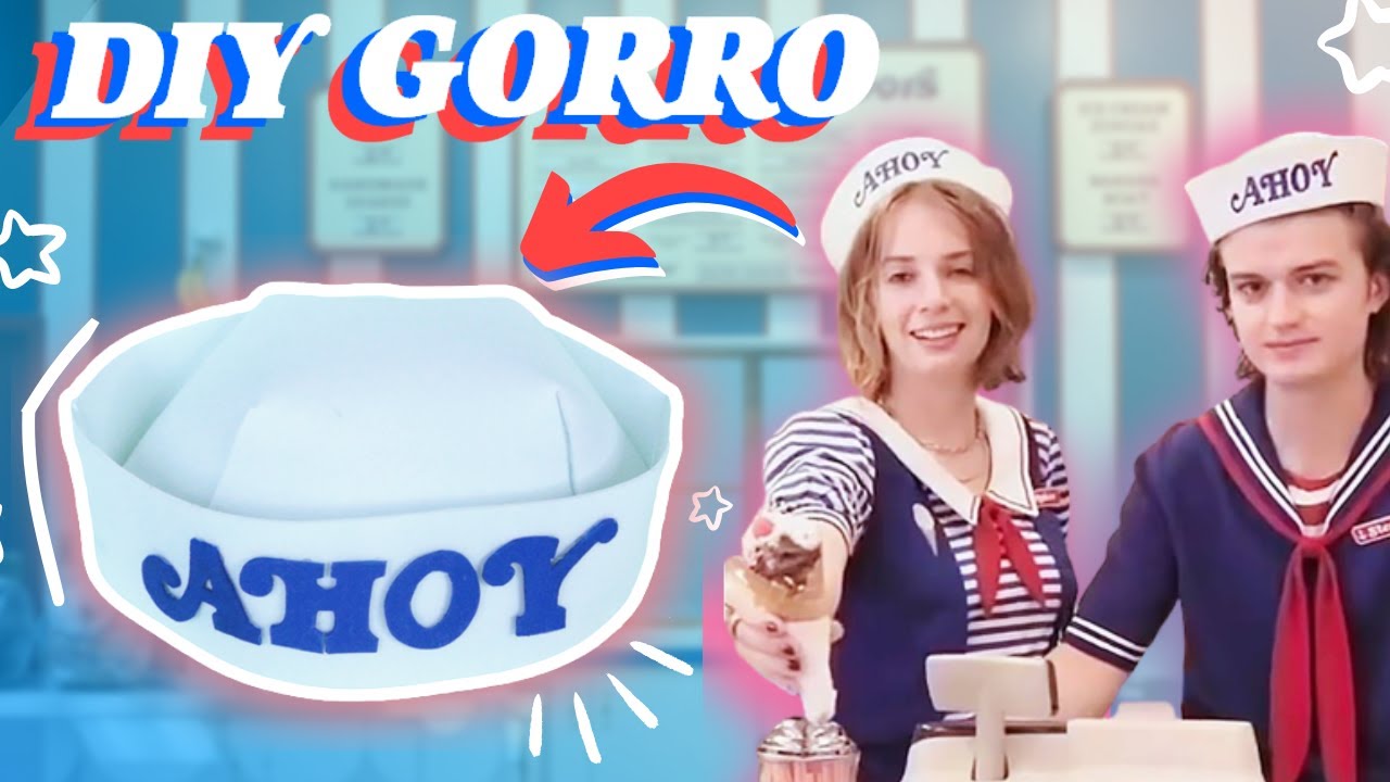 Gorro Ahoy | Diy Stranger Things | Disfraz Strangers things